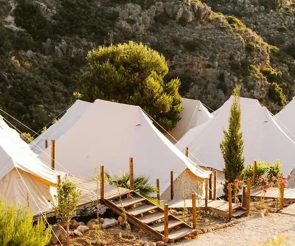 Luxe tent Dreamsea Mediterranean Camp Benitachell