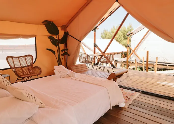 Luxe tent Dreamsea Mediterranean Camp Benitachell